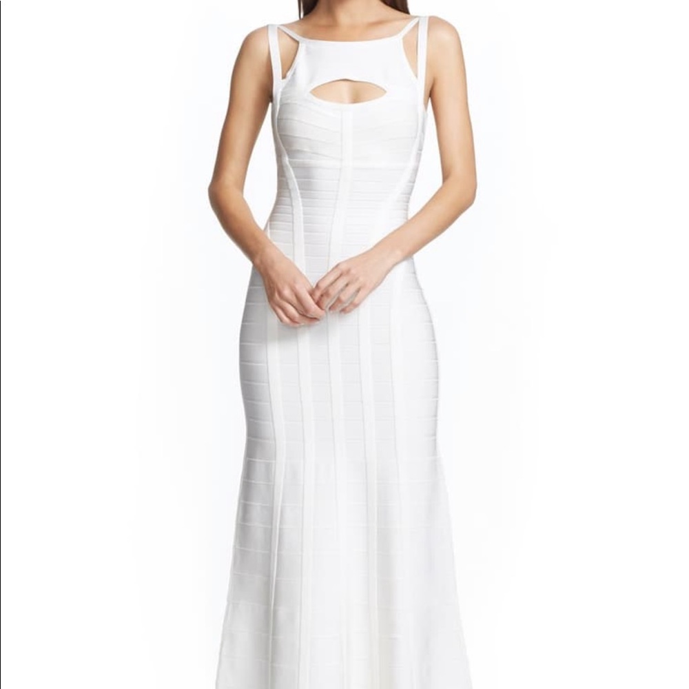 Modren Bandage Wedding Dress